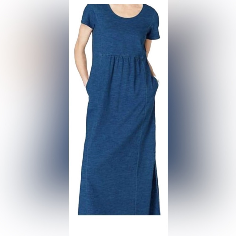 J Jill Indigo Maxi Dress